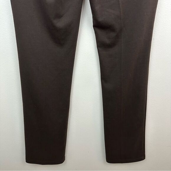 Grace Elements Expresso Brown Straight Leg Pants NWT Size 9 - Picture 9 of 12